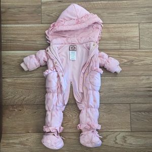 Juicy Couture baby winter/snow suit 3-6 months